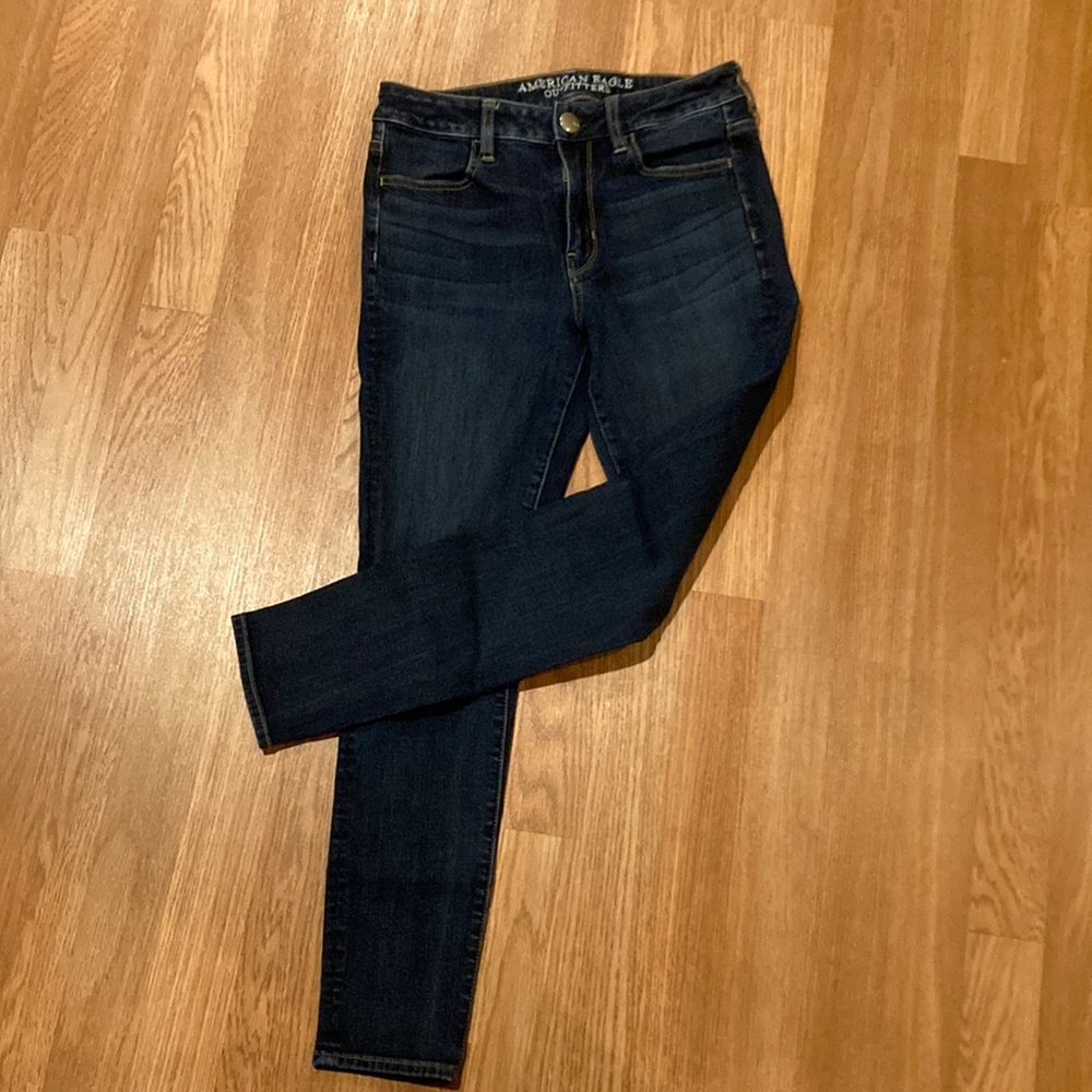 American Eagle Hi-Rise Jeggings 4 Short